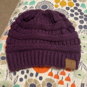Purple Beanie